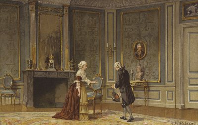 Interior holandés, c.1792 de Nico Steffelaar